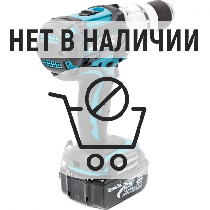 Аккумуляторная дрель-шуруповерт Makita DHP454RFE ударная