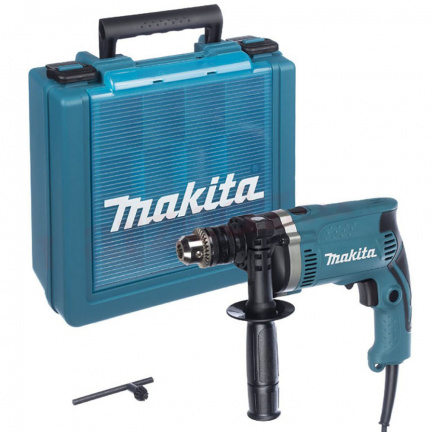 Сетевая дрель Makita HP1630K ударная