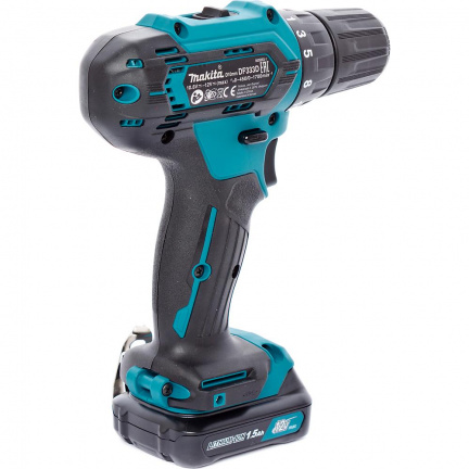 Аккумуляторная дрель-шуруповерт Makita DF333DWYE