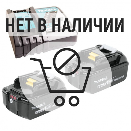 Аккумуляторный пылесос Makita DCL180Z (без акк, без з/у) + Набор Makita BL1850Bх2 + DC18RC