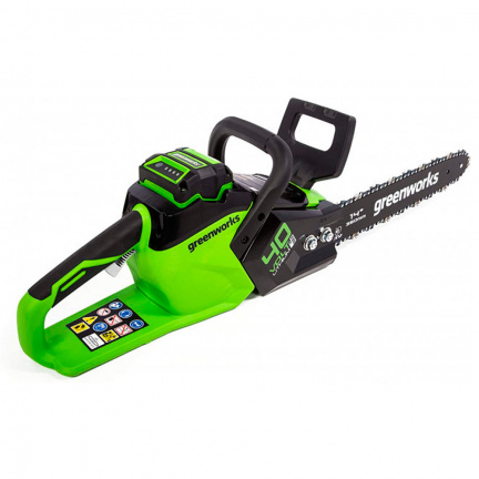 Аккумуляторная цепная пила Greenworks GD40CS15