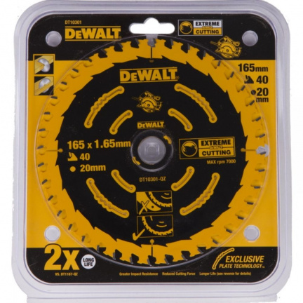 Диск пильный по дереву DeWalt CONSTRUCTION DT10304 190х30мм 24T