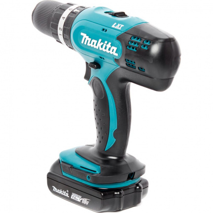 Аккумуляторная дрель-шуруповерт Makita DHP453SYE ударная