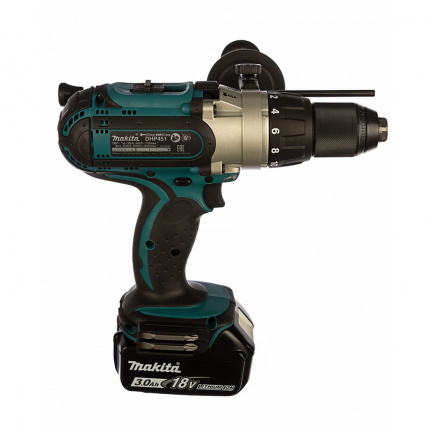 Аккумуляторная дрель-шуруповерт Makita DHP451RFE ударная