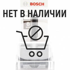 Фреза Bosch HM пазовая прямая 8х25мм (372)