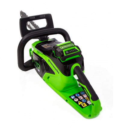 Аккумуляторная цепная пила Greenworks GD40CS15