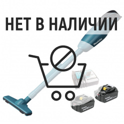 Аккумуляторный пылесос Makita DCL180Z (без акк, без з/у) + Набор Makita BL1850Bх2 + DC18RC