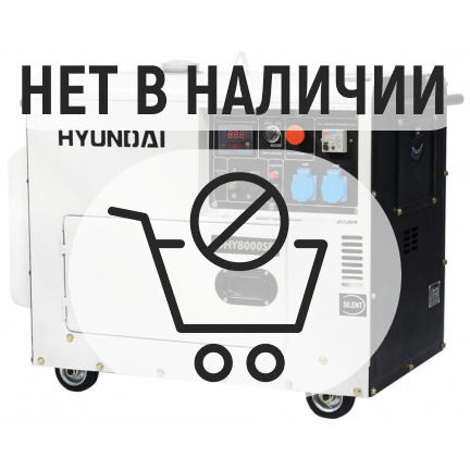 Дизельный генератор HYUNDAI DHY 8000SE