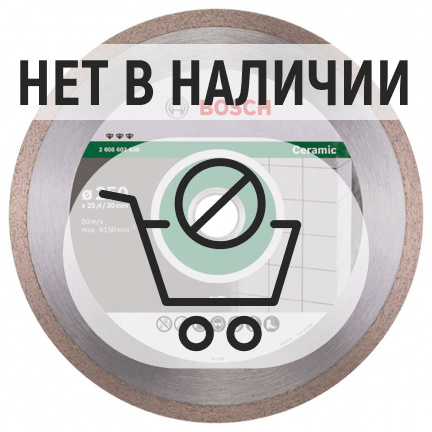 Диск алмазный по керамике Bosch Best for Ceramic 250х30мм (638)